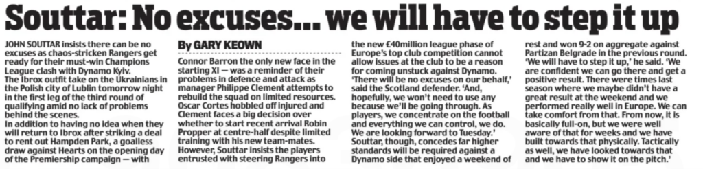 Scottish Daily Mail