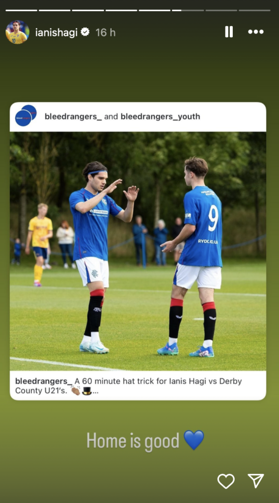 Ianis Hagi Rangers