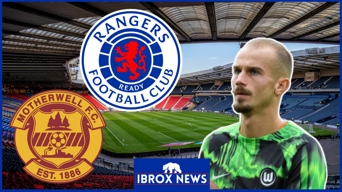 Vaclav Cerny, Rangers badge, Motherwell badge