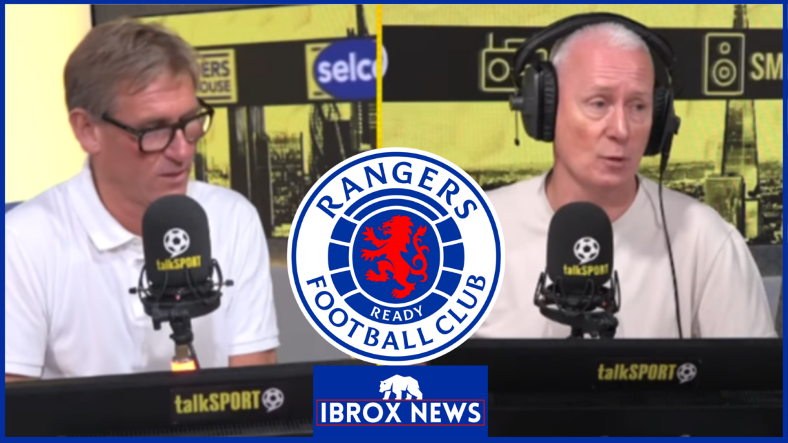 Simon Jordan, Jim White, Rangers badge