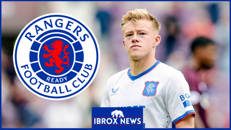 Rangers badge, Connor Barron