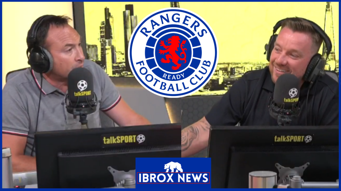 Jason Cundy, Jamie O'Hara, Rangers badge