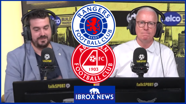 Alex Crook, Jim White, Rangers badge, Aberdeen badge