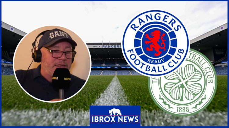 Ally McCoist, Rangers badge, Celtic badge