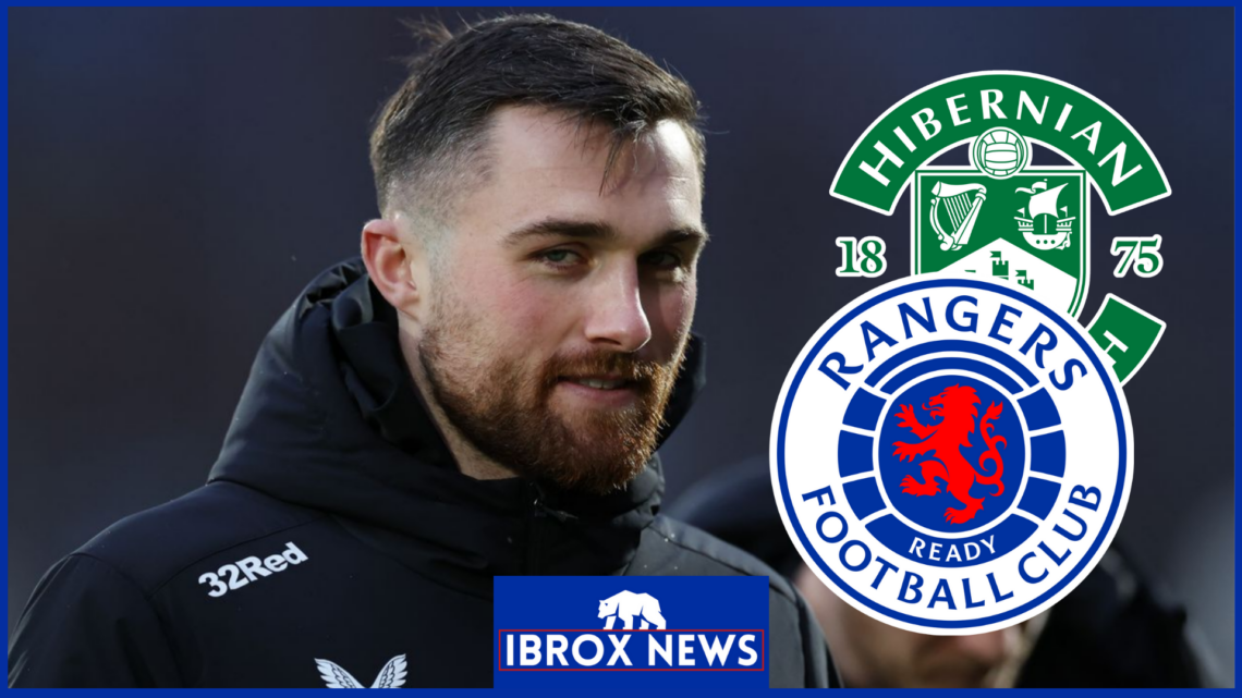 John Souttar Rangers Hibernian badges