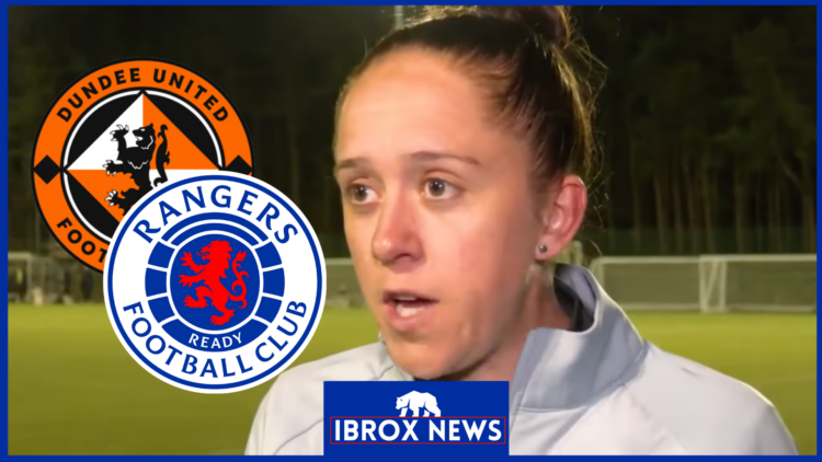 Rangers Women Jo Potter Dundee United
