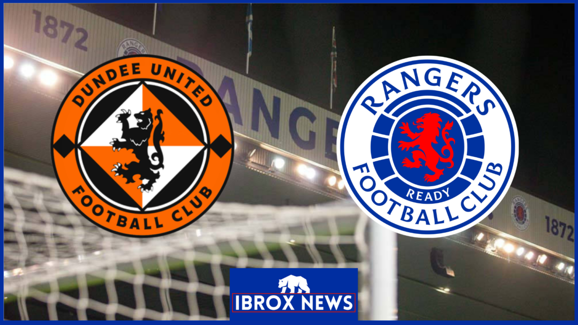Dundee United Rangers badges Ibrox