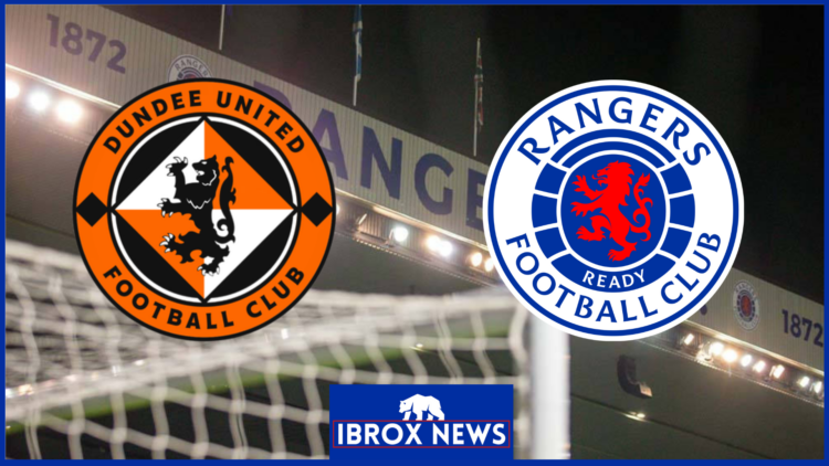 Dundee United Rangers badges Ibrox
