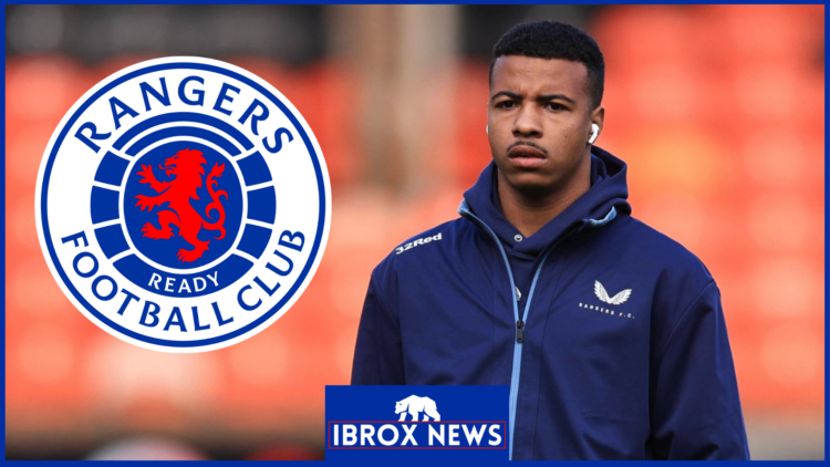 Hamza Igamane, Rangers badge