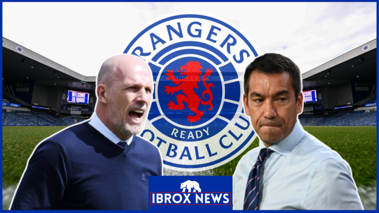 Philippe Clement, Giovanni van Bronckhorst, Rangers badge