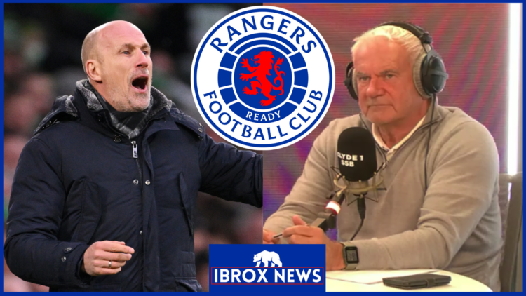 Philippe Clement, Gordon Dalziel, Rangers badge
