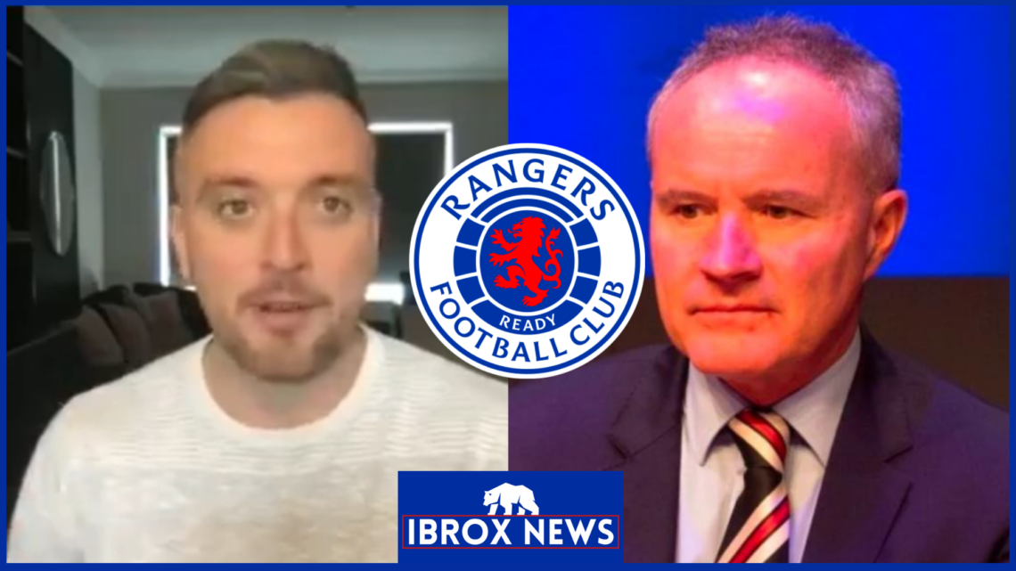 Rangers Andy Newport, John Bennett