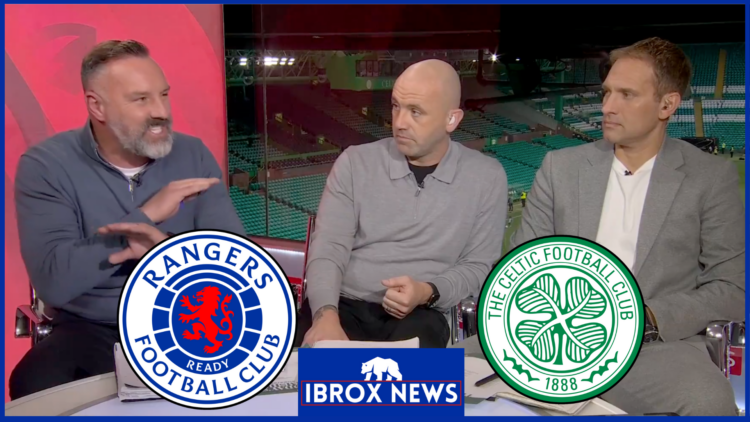 Rangers Celtic Kris Boyd James McFadden Stiliyan Petrov Sky Sports
