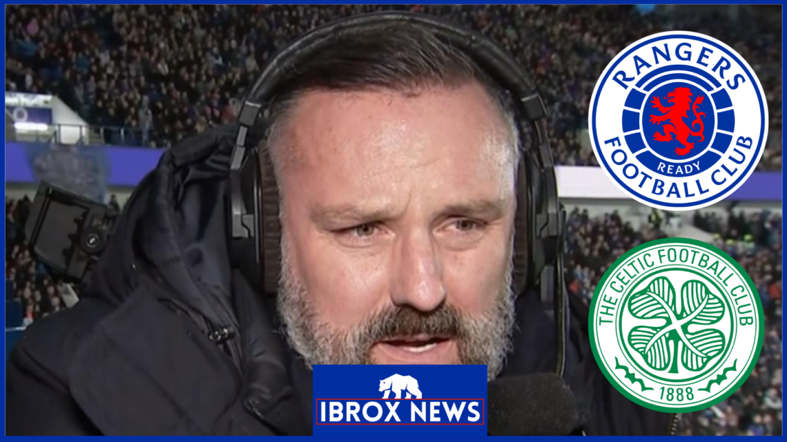 Kris Boyd Rangers Celtic badges