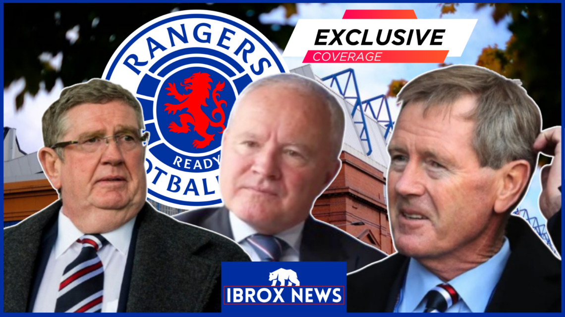 Rangers Douglas Park John Bennett Dave King exclusive