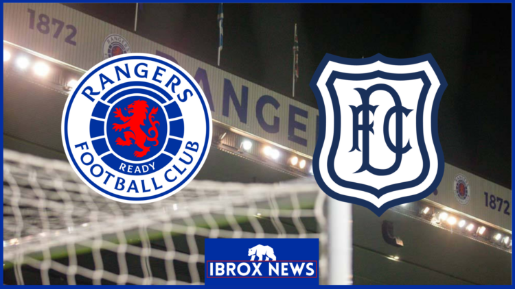 Rangers Dundee badges, Ibrox Stadium