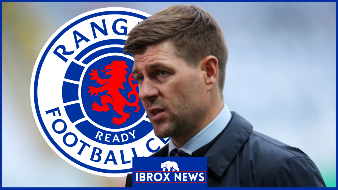 Rangers badge, Steven Gerrard