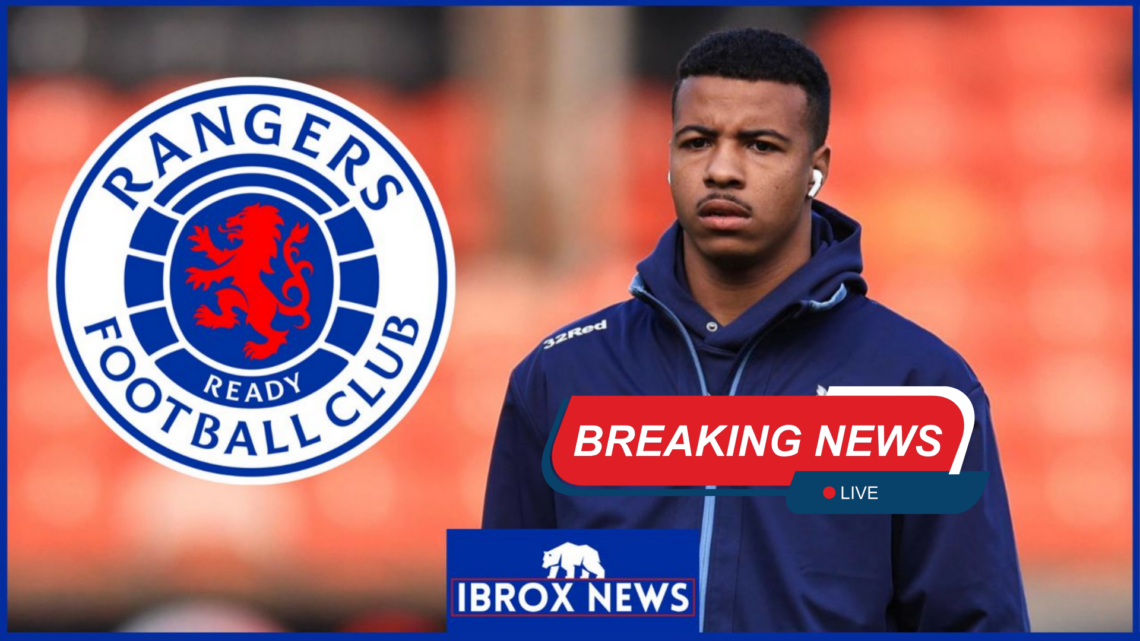 Rangers Hamza Igamane breaking news
