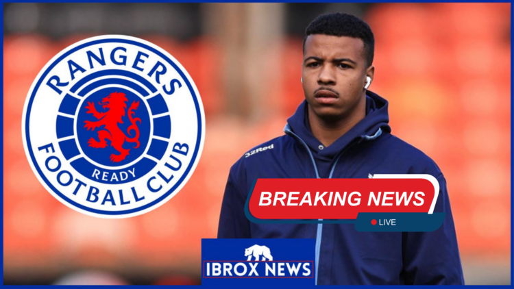 Rangers Hamza Igamane breaking news