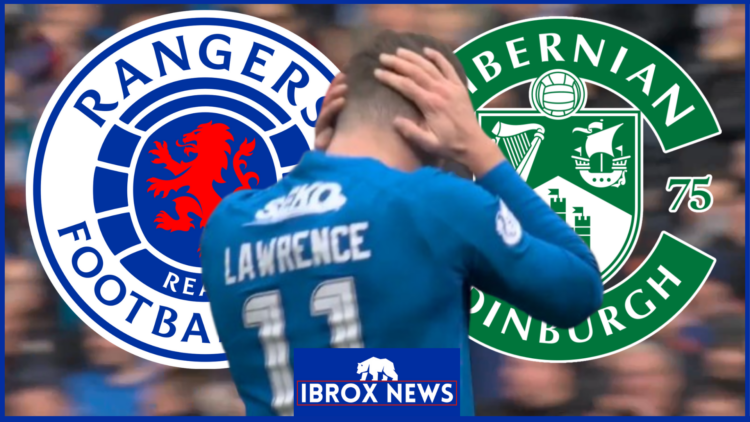 Rangers Hibernian Lawrence