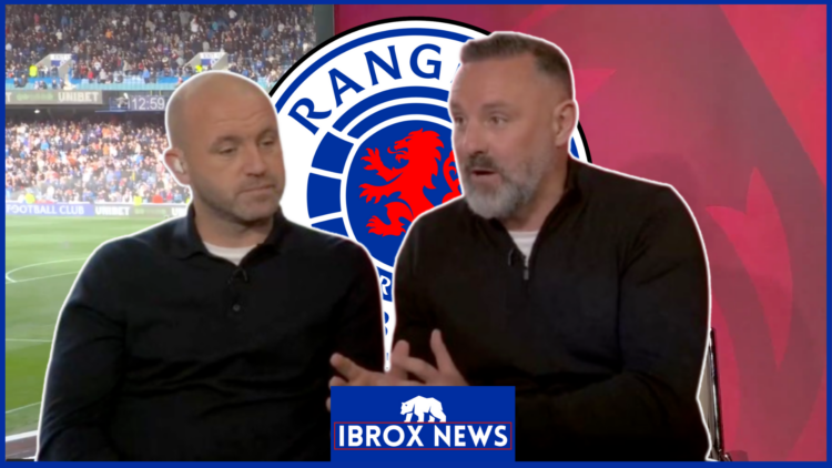 Rangers James McFadden Kris Boyd
