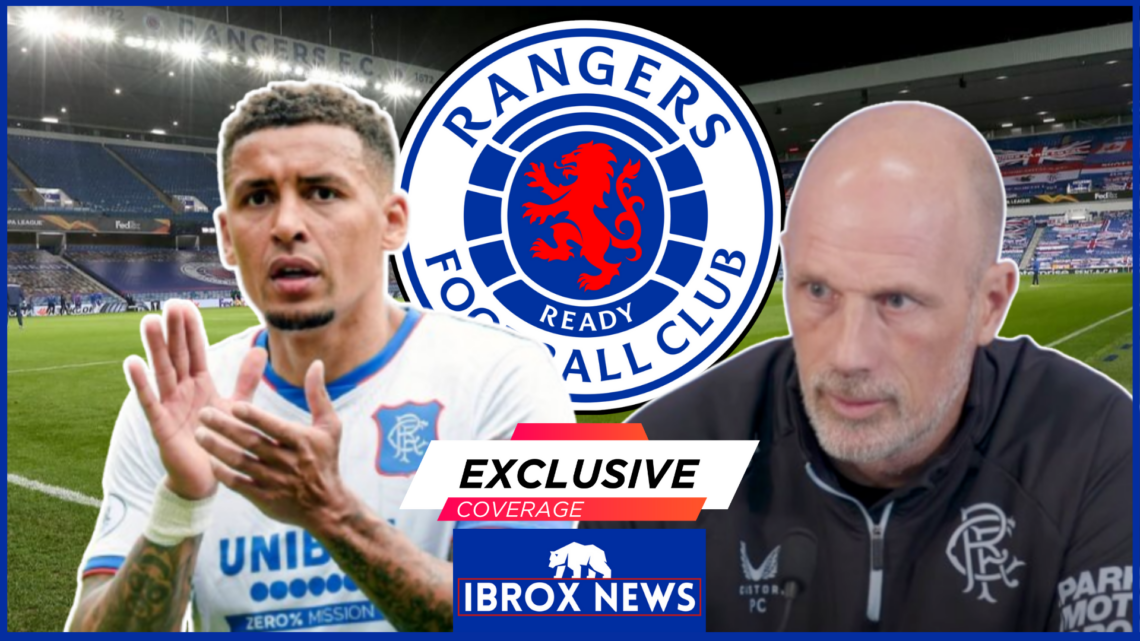 Rangers James Tavernier Philippe Clement exclusive
