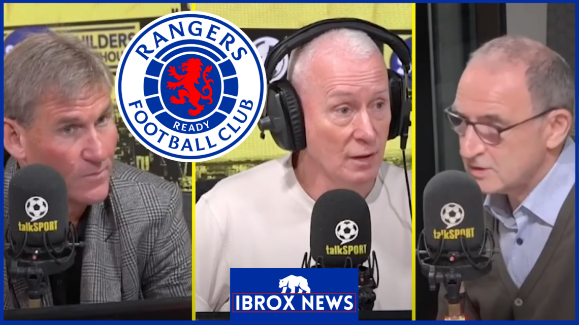 Rangers Jim White Simon Jordan Martin O'Neill talkSPORT