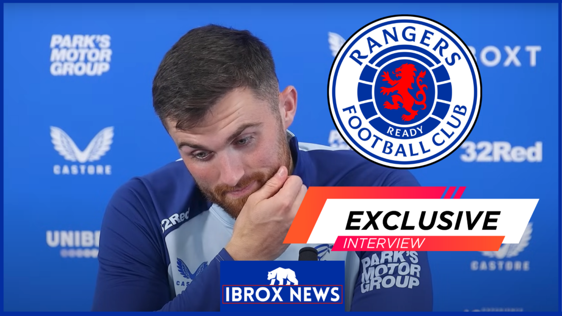 Rangers John Souttar exclusive