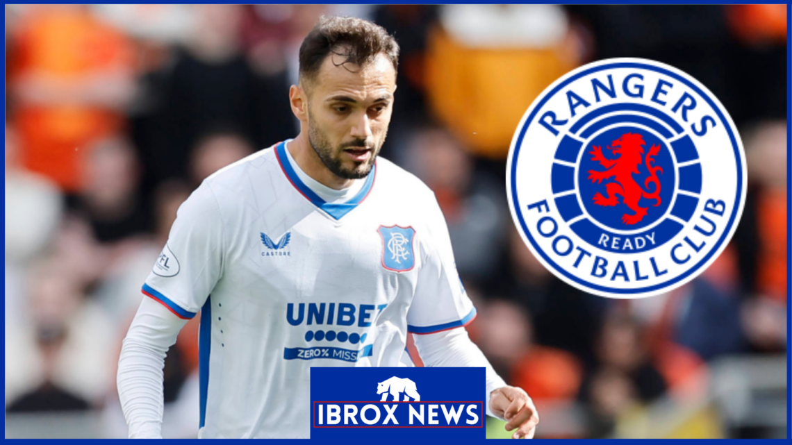 Rangers midfielder Nedim Bajrami