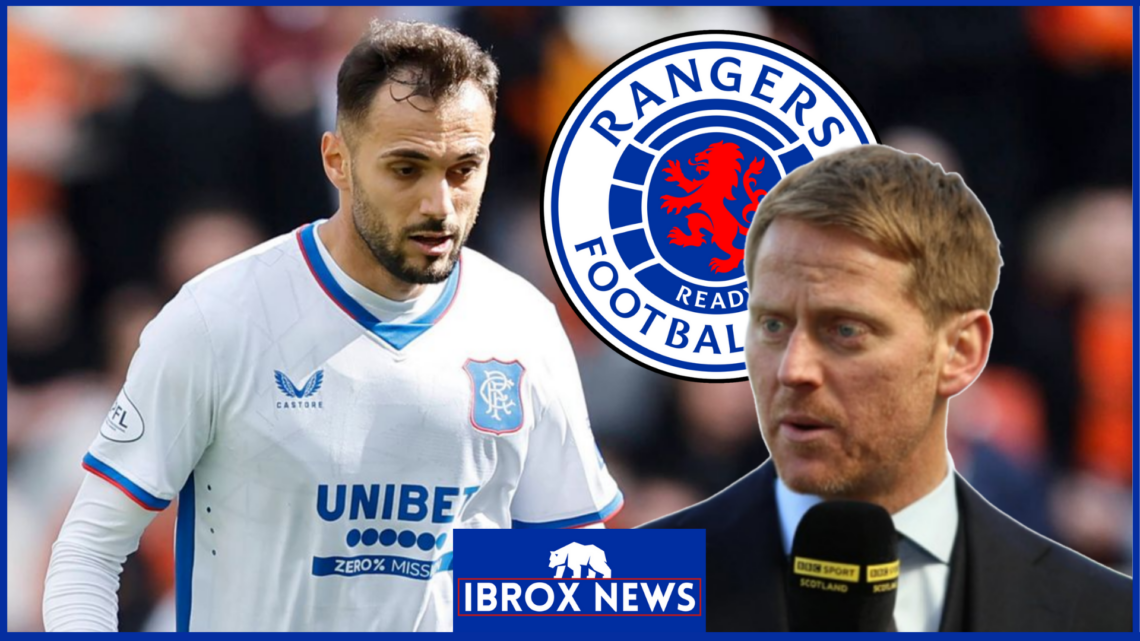 Rangers Nedim Bajrami Michael Stewart