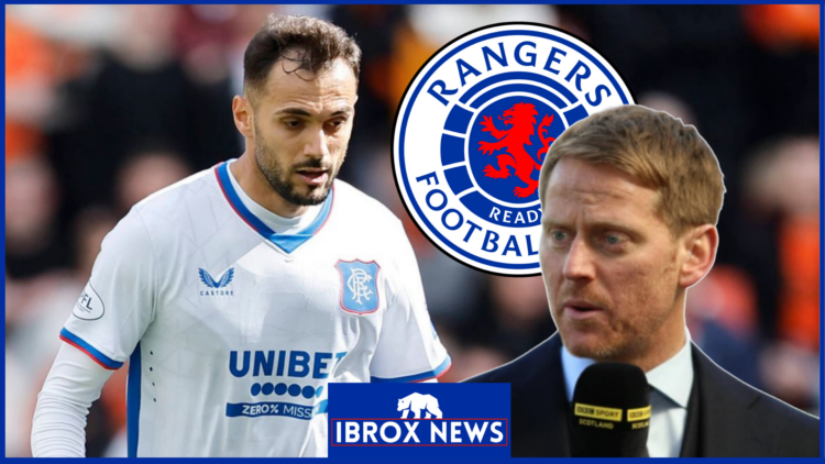 Rangers Nedim Bajrami Michael Stewart