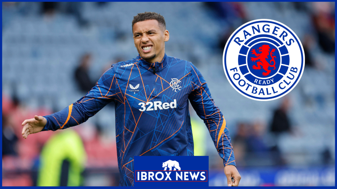 James Tavernier, Rangers badge