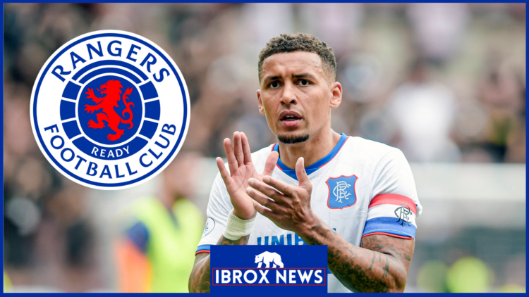 James Tavernier, Rangers badge