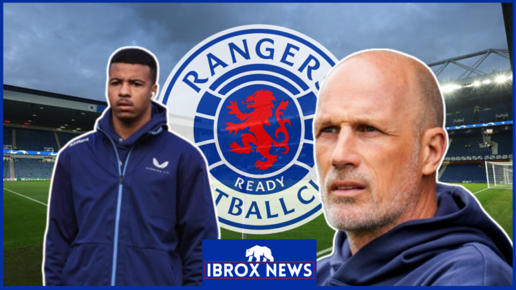 Hamza Igamane, Philippe Clement, Rangers badge