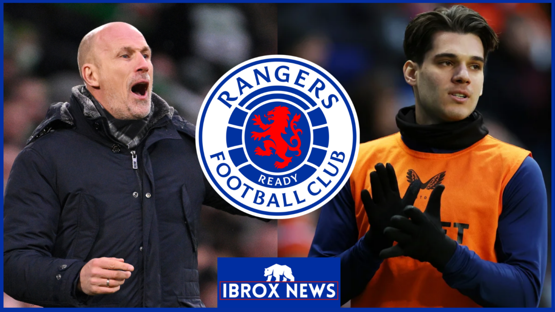 Philippe Clement Rangers Ianis Hagi