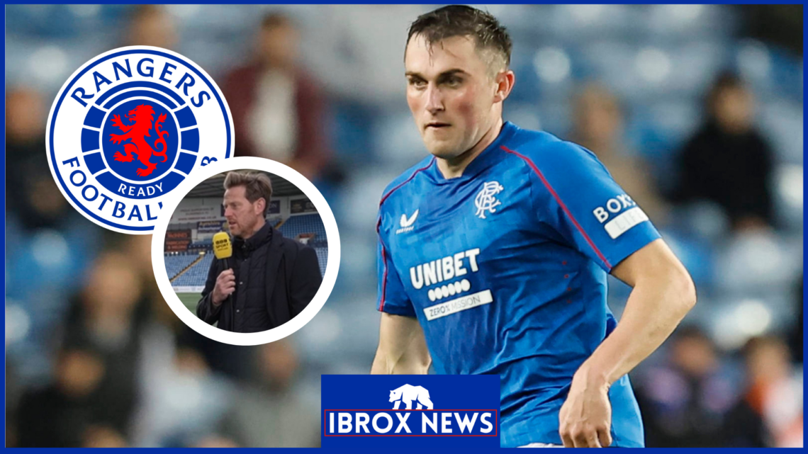 John Souttar, Michael Stewart, Rangers badge