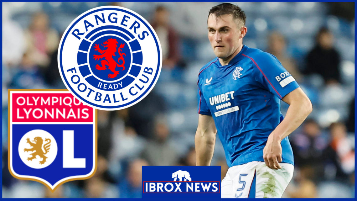 John Souttar, Rangers badge, Lyon badge