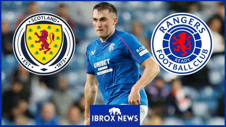 John Souttar Scotland Rangers badges