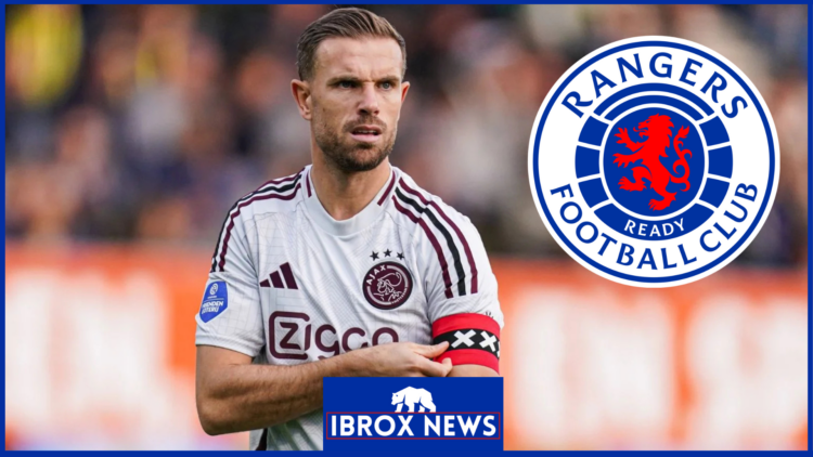 Jordan Henderson, Rangers badge