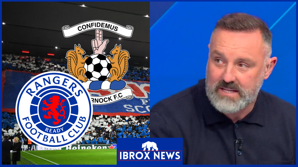 Kris Boyd, Rangers badge, Kilmarnock badge