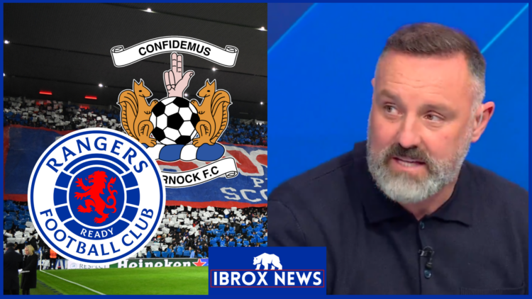 Kris Boyd, Rangers badge, Kilmarnock badge