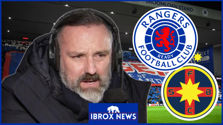 Kris Boyd, Rangers badge, FCSB badge