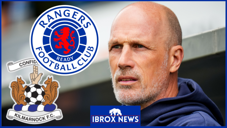 Philippe Clement, Rangers badge, Kilmarnock badge