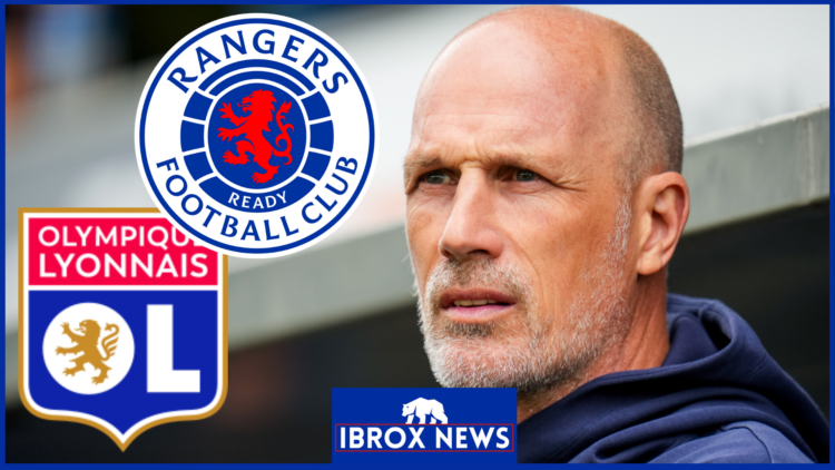 Philippe Clement, Rangers badge, Lyon badge