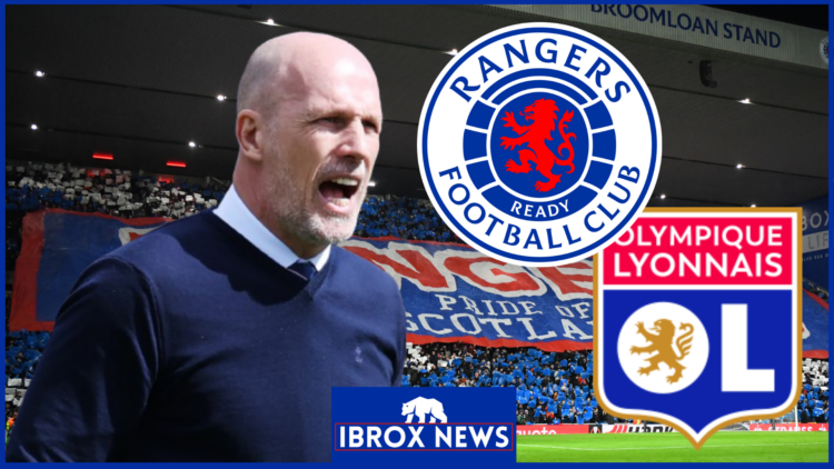 Philippe Clement, Rangers badge, Lyon badge