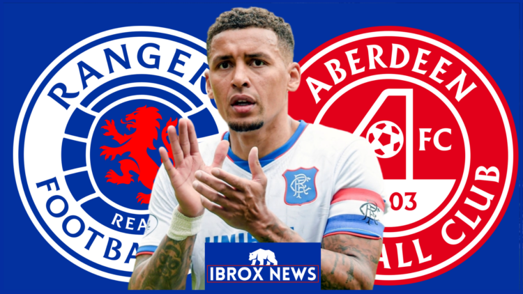 Rangers Aberdeen James Tavernier