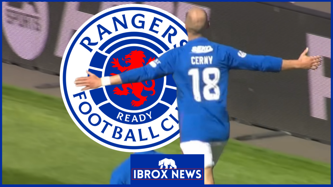 Rangers badge, Vaclav Cerny