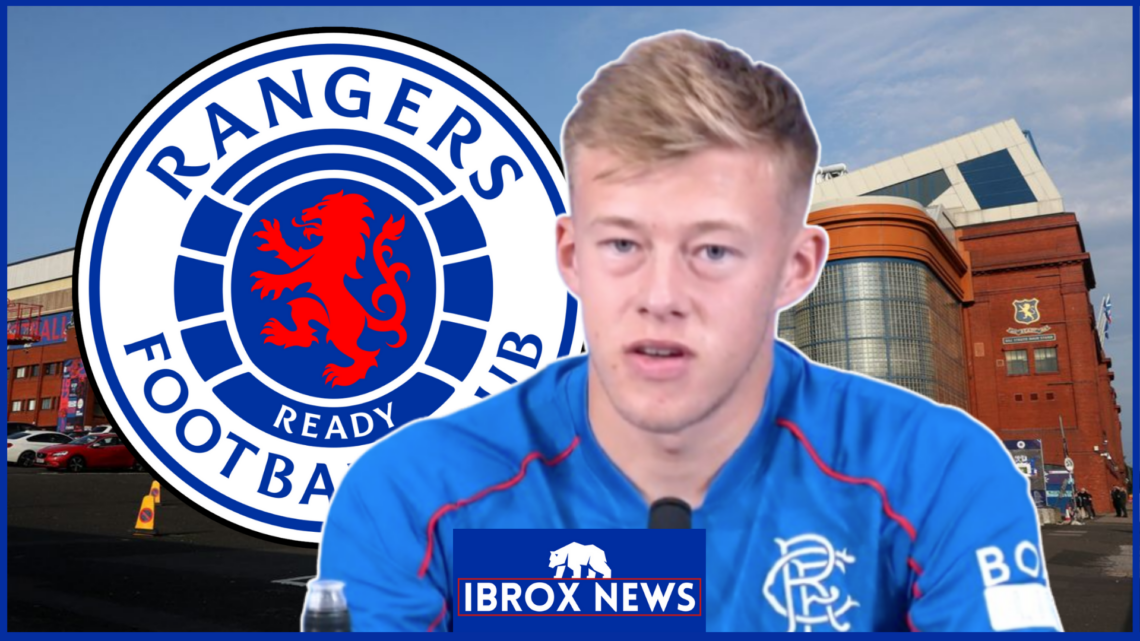 Rangers Connor Barron