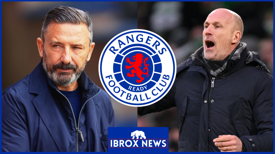 Derek McInnes Philippe Clement Rangers