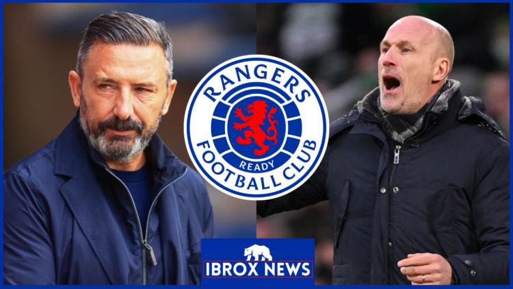 Derek McInnes Philippe Clement Rangers
